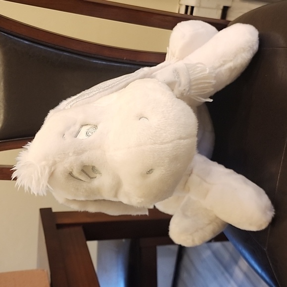 12" Disney White Eeyore snowflake stuffed animal plush toy - Picture 2 of 5